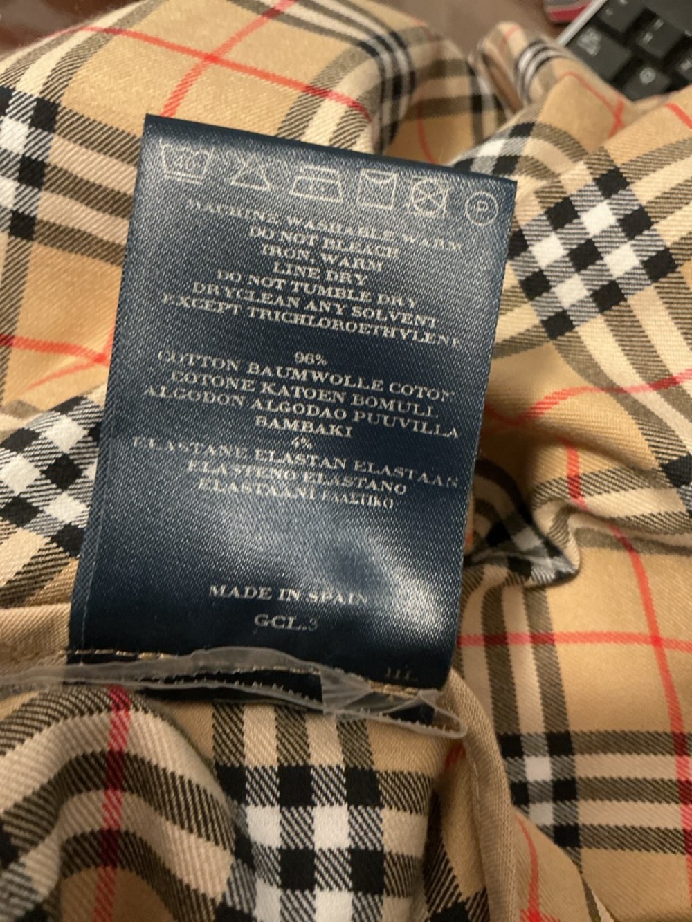 Burberry Golf Nova Check Skort Sz 10 | Iconic Plaid Designer Skirt Shorts - Picture 7 of 7